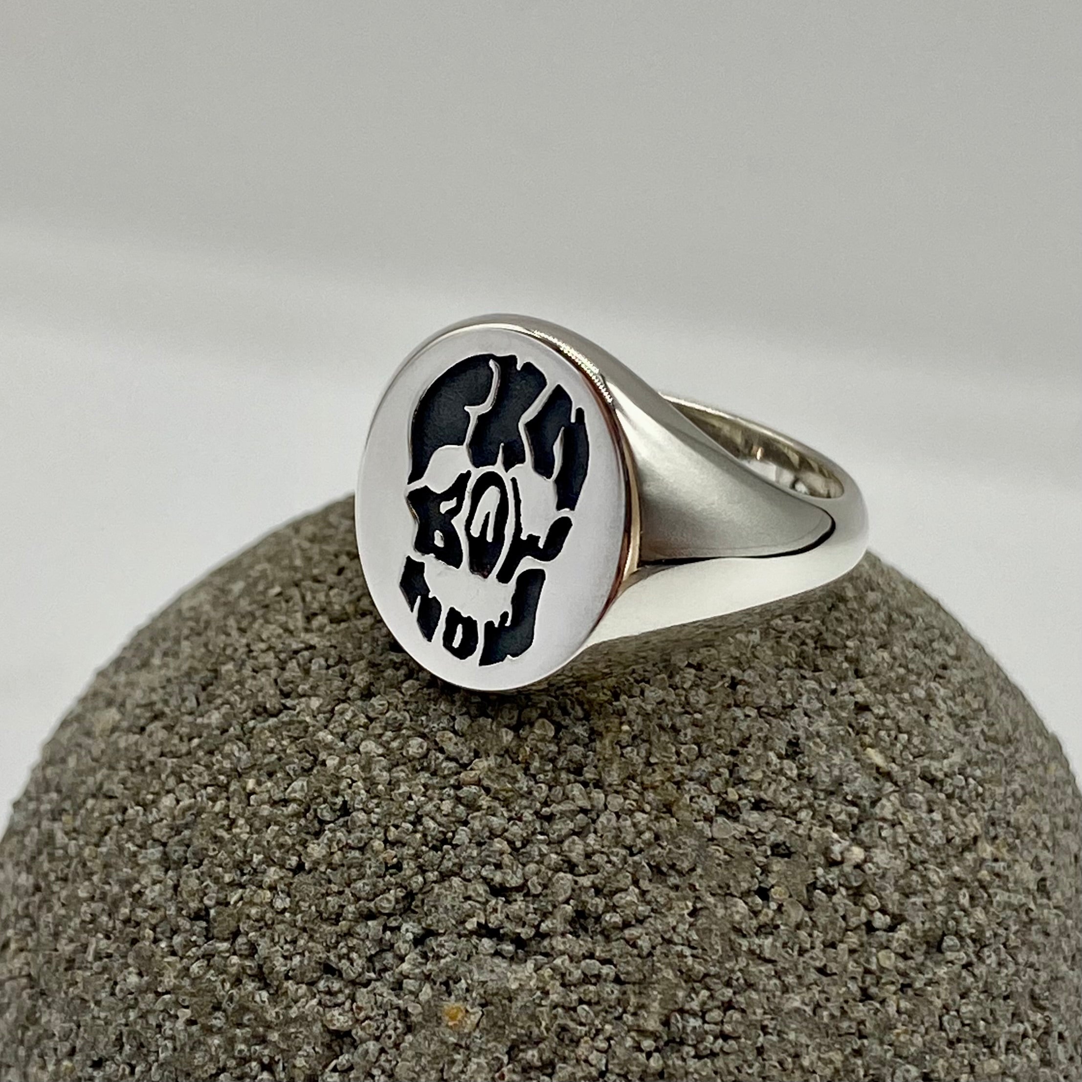 Custom CAD Designed Sterling Silver Ring