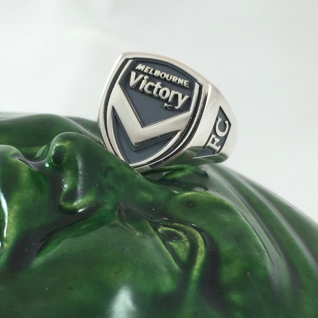 Melbourne Victory Custom Made   -  Sterling Silver Signet Ring