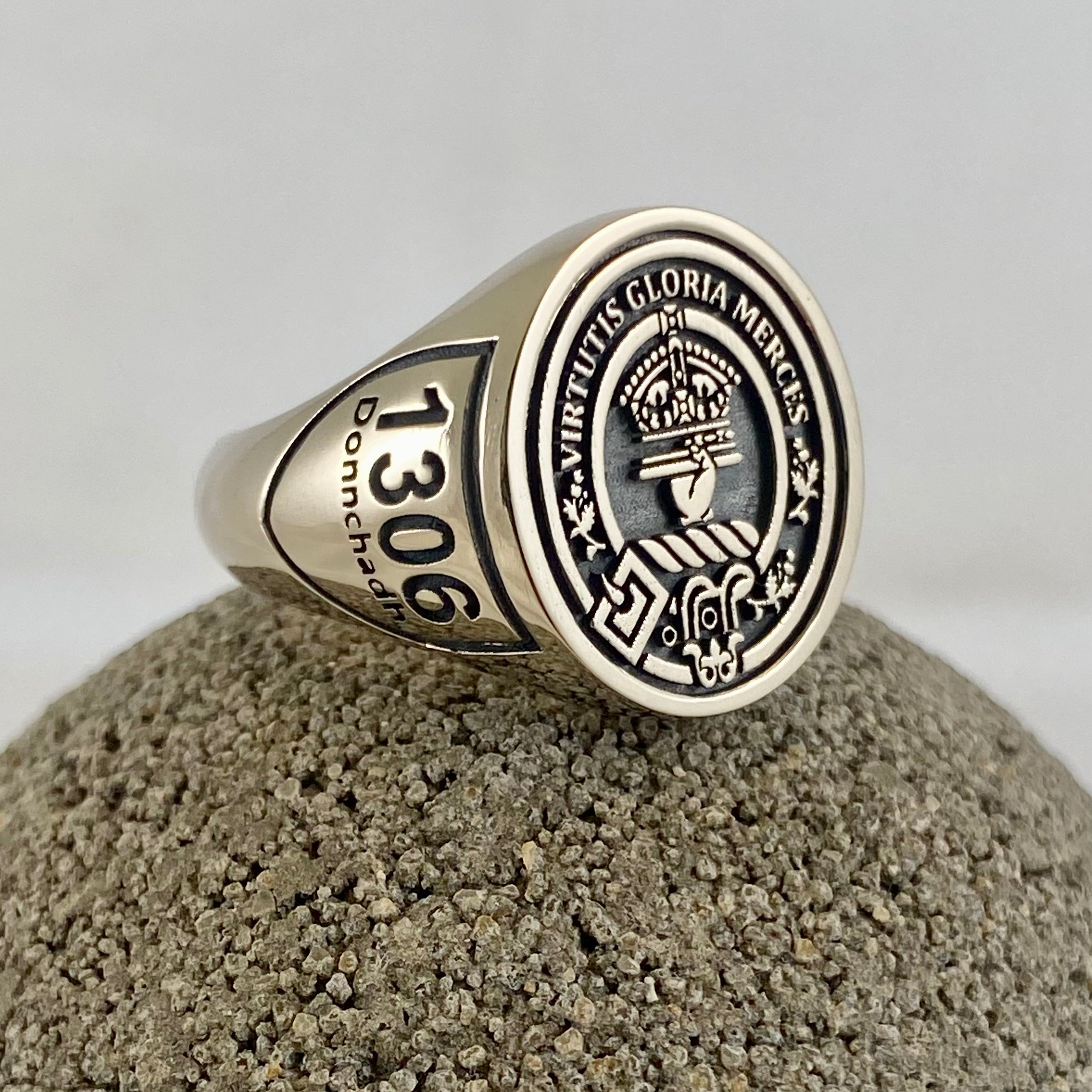 Custom CAD Designed Sterling Silver Ring