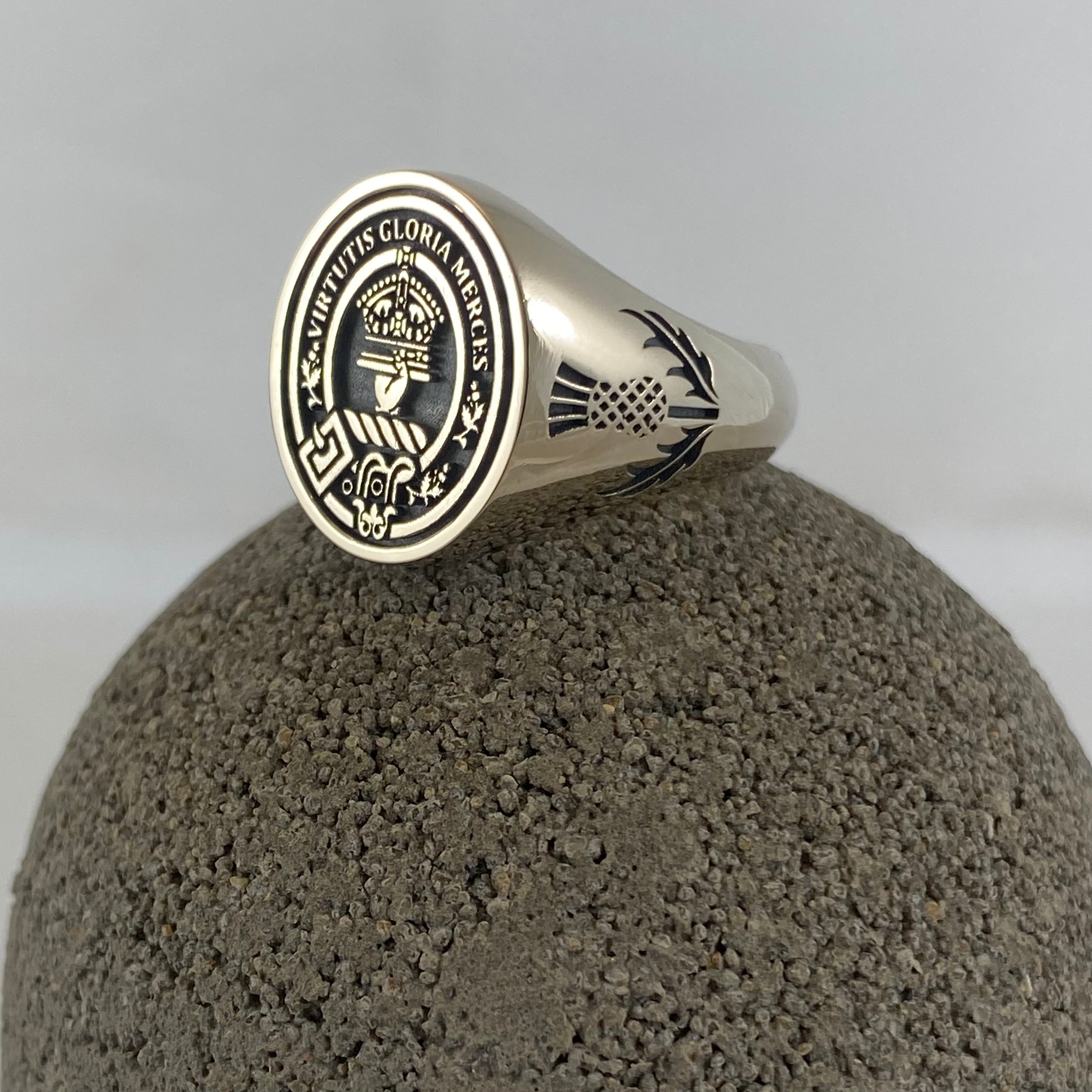 Custom CAD Designed Sterling Silver Ring