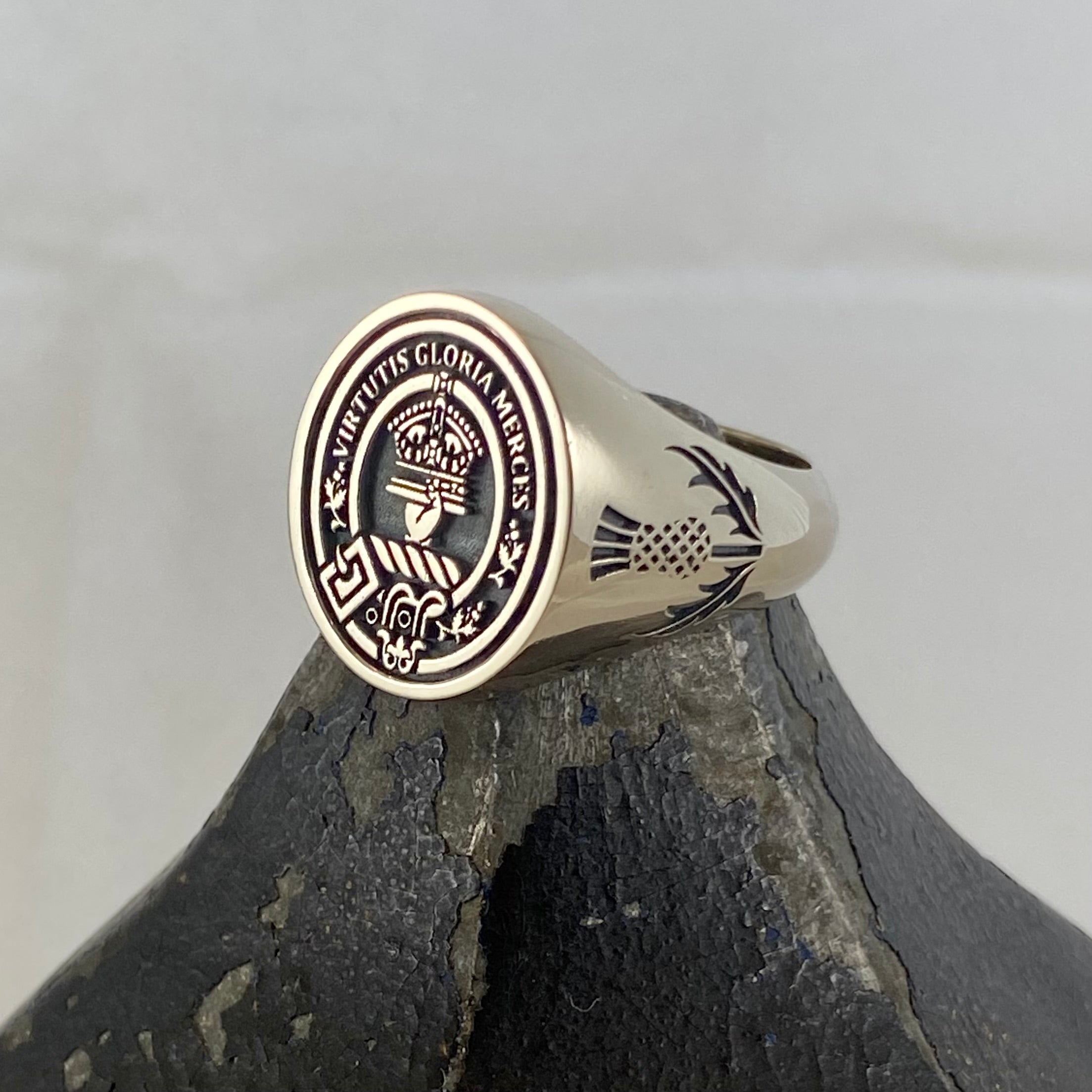 Custom CAD Designed Sterling Silver Ring